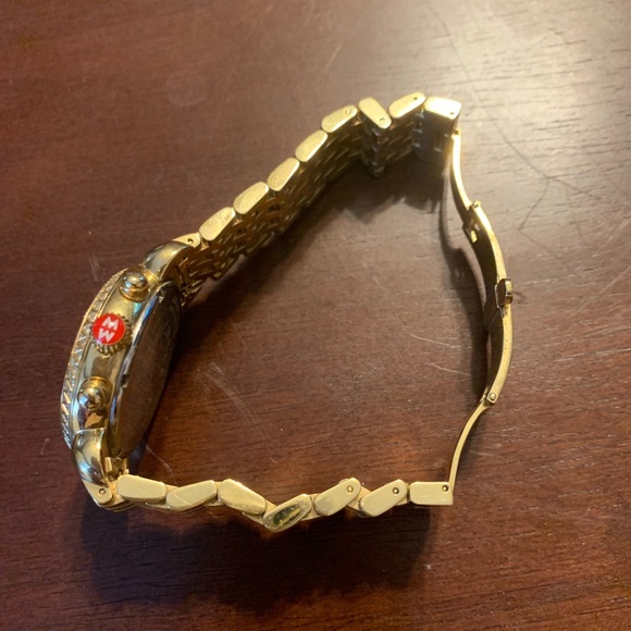 Vex Michele gold watch